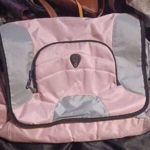 Pink and Gray Women's Bag